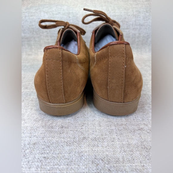 Suburbans vintage faux suede lace up shoes sneakers mens size 8 USA made retro - Picture 8 of 10